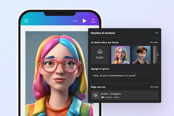 Aplicaciones móviles de IA para diseño y creatividad