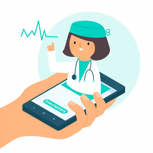 Aplicaciones móviles de IA para salud y bienestar