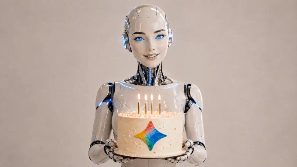 google gemini celebrando 1000 millonews de usuarios