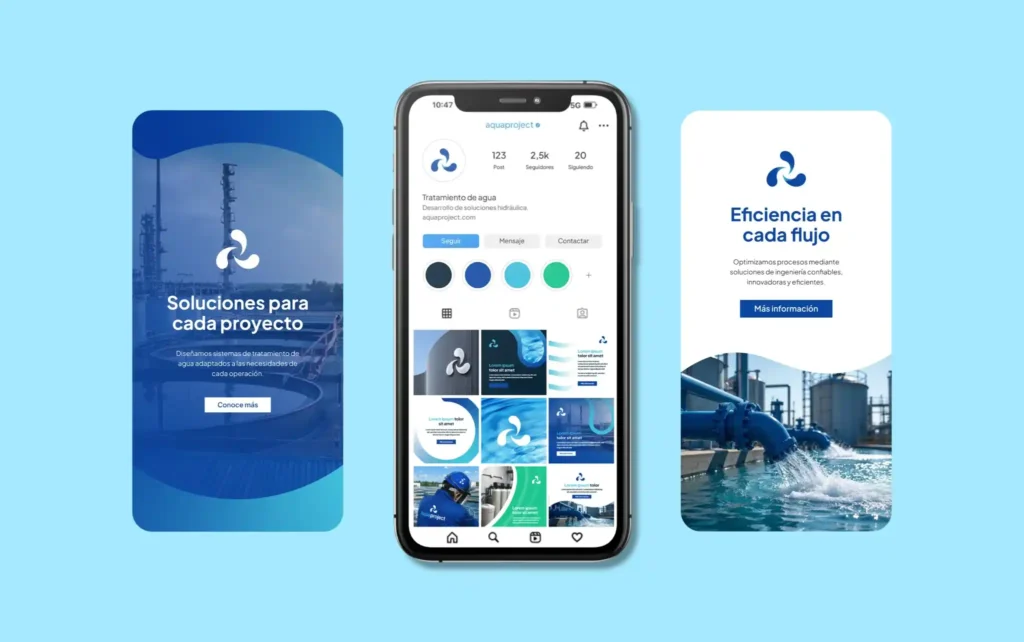 Branding estratégico - rebranding para aquaproject
