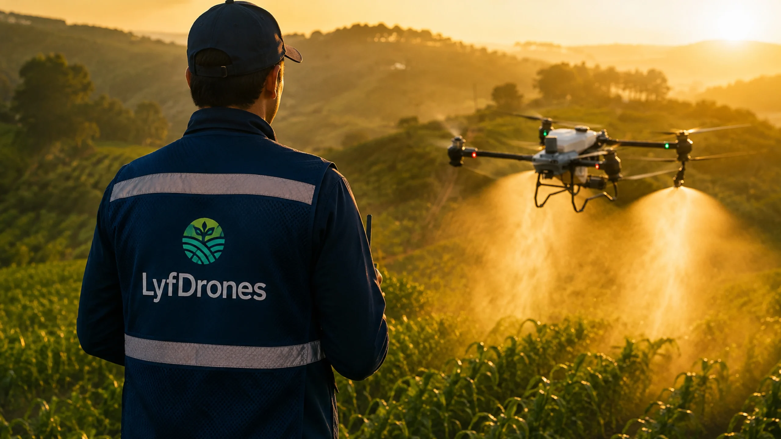 Portada de LYF Drones hecho por Agencia de Branding Linklab