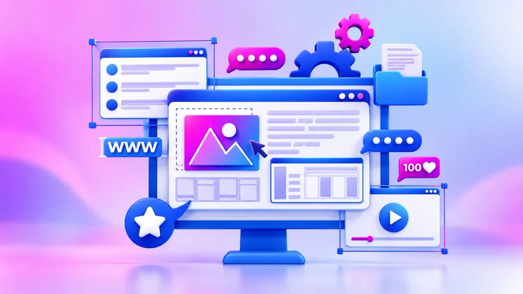 Estructura de una página web¿Qué partes necesita una página para orientar al visitante?
